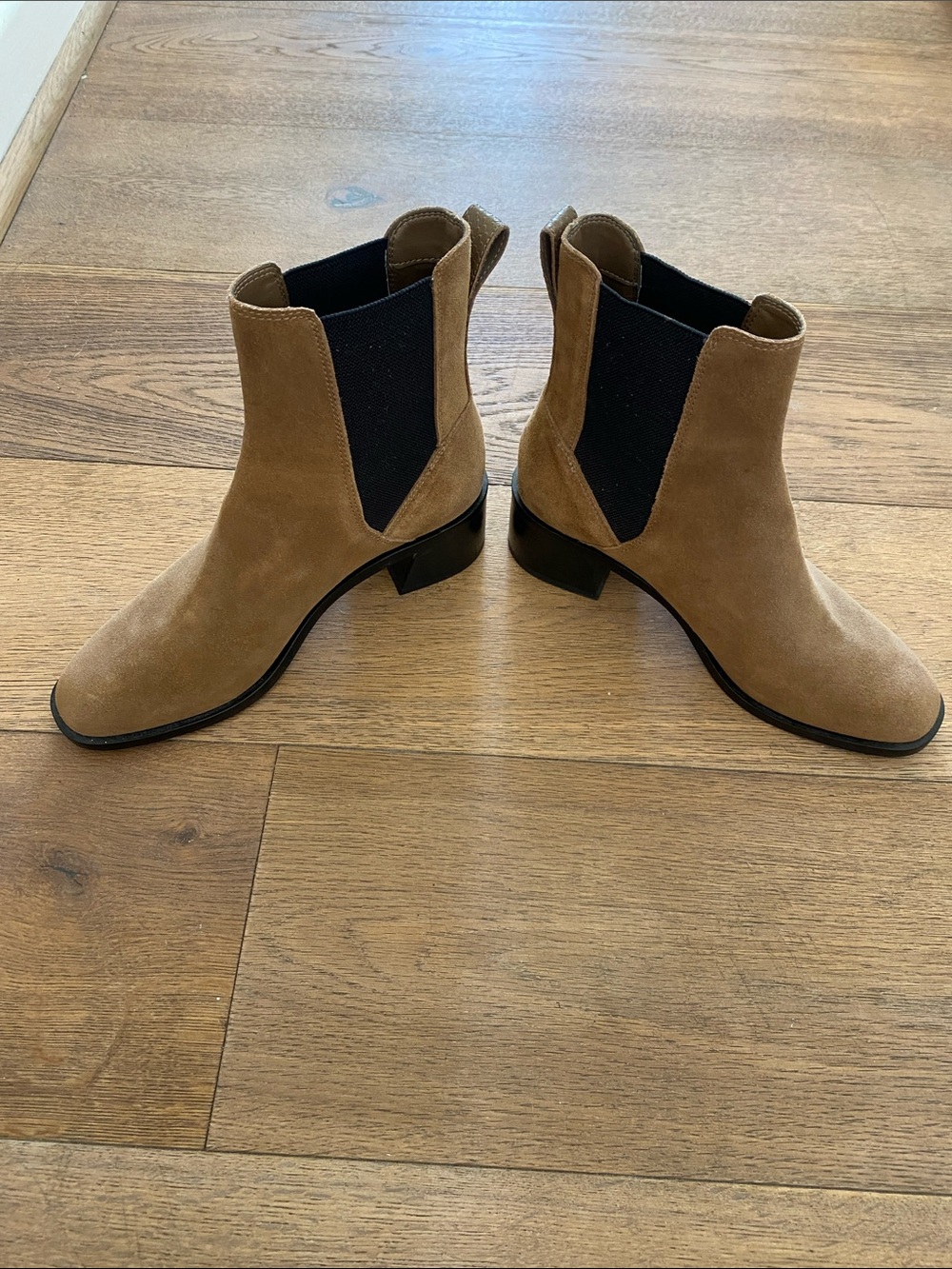 Dolce Vita Lianna Boots Brown Suede Pull On Chelsea Style Size 8 - Picture 7 of 10
